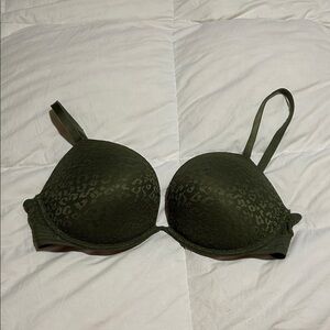 Victoria's Secret Dark Green Bra